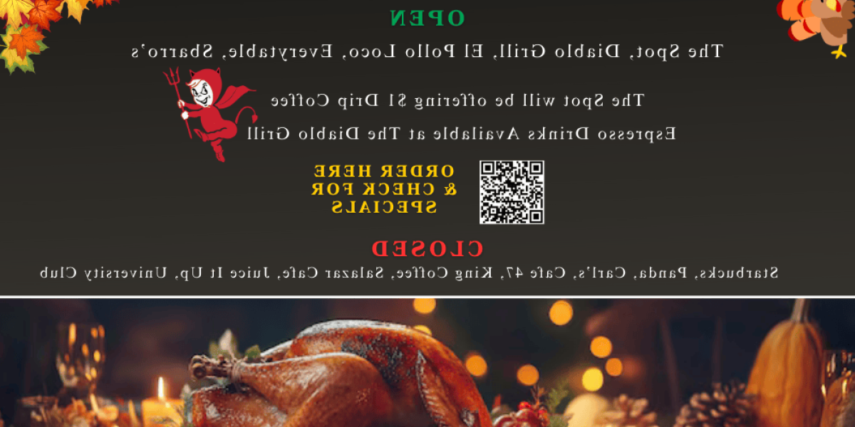 Thanksgiving Food Court Hours 